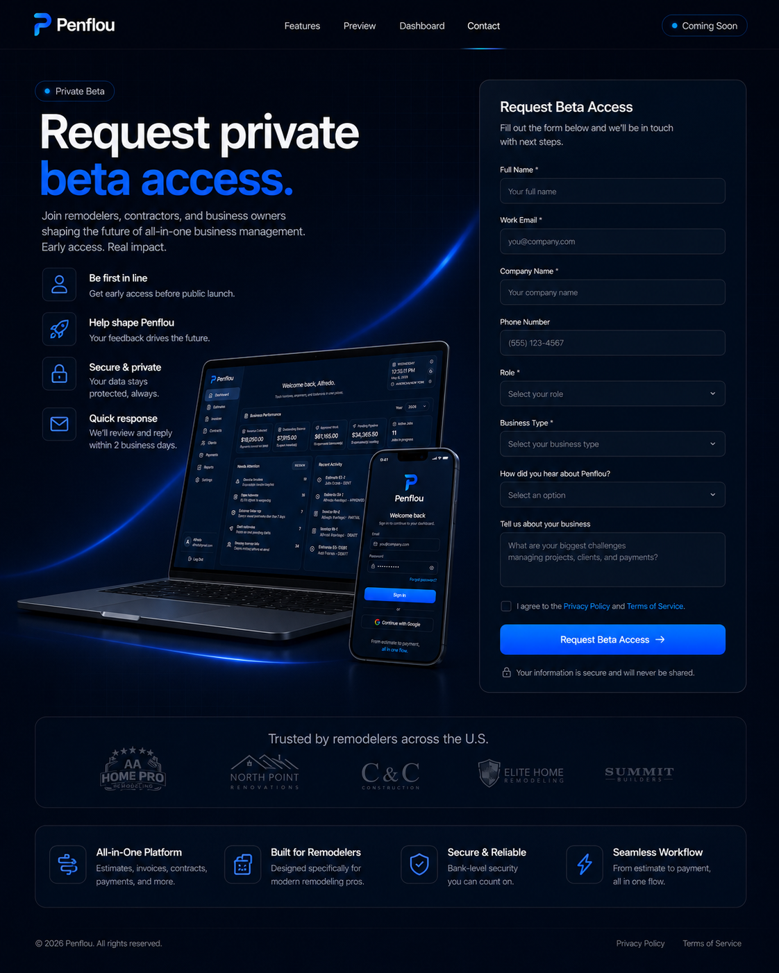 Request beta access